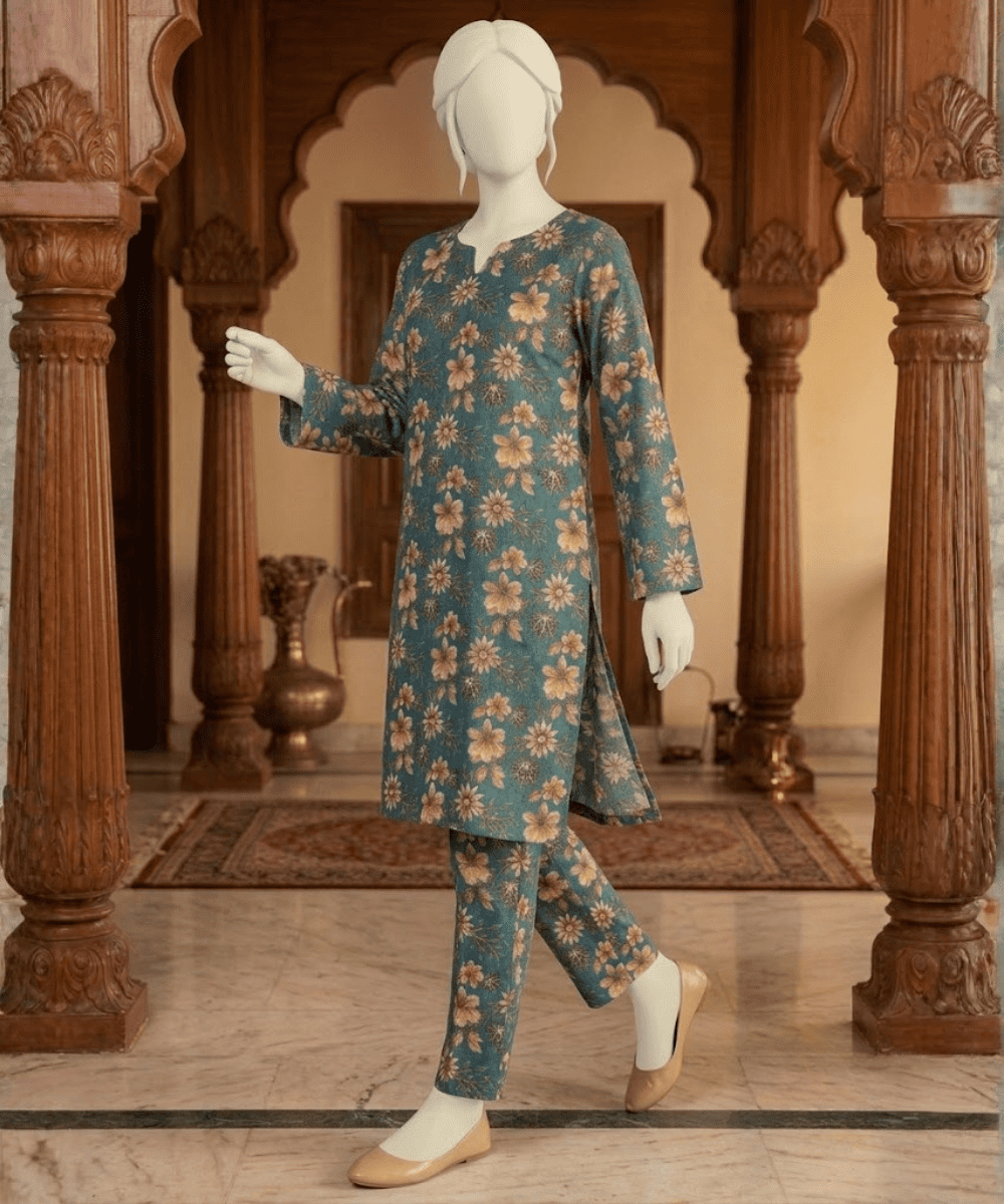 2 piece lawn suit vol-2 - Image 2