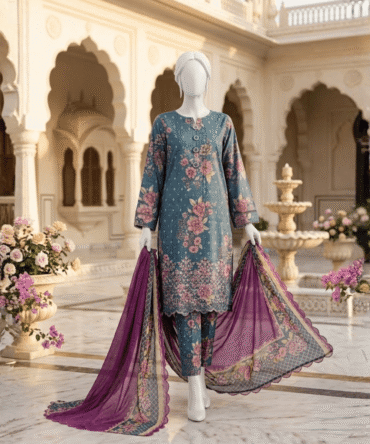 3 Piece Boring Daman Suit Vol-1