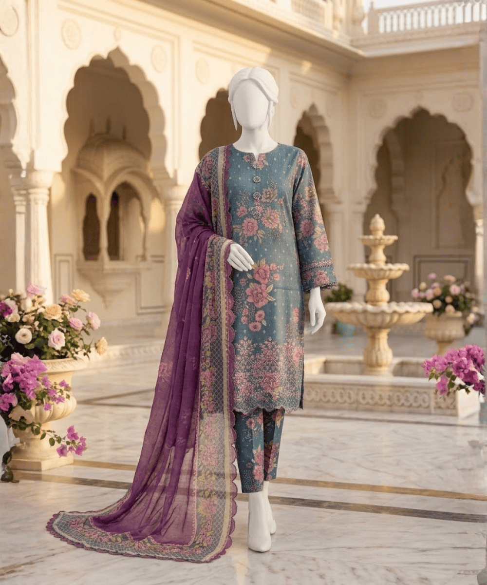 3 Piece Boring Daman Suit Vol-1 - Image 2