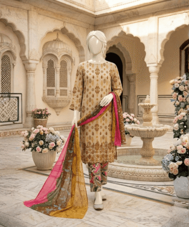 3 Piece Boring Daman Suit Vol-3